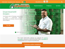 Tablet Screenshot of elgranjero.com.ni